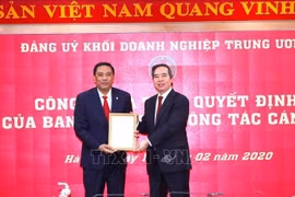 Đồng chí Hoàng Giang giữ chức Phó Bí thư Đảng ủy Khối Doanh nghiệp Trung ương