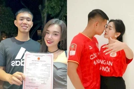 Mối tình chị em của hậu vệ tuyển bóng đá Việt Nam 