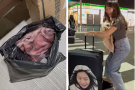Lo bị trộm vali ở sân bay, cô gái có hành động lạ