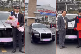 MXH lan truyền nam sinh tốt nghiệp được bố mẹ tặng Rolls-Royce 5 tỷ