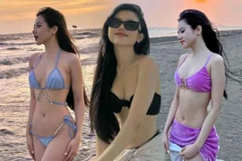 Body "căng đét" của bạn gái tin đồn chồng cũ Xoài Non