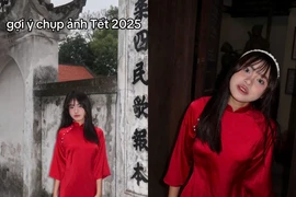 Hướng dẫn tạo dáng chụp ảnh Tết, nhìn muốn “tụt huyết áp“