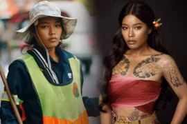 Cô lao công đổi đời khi trở thành người mẫu nổi tiếng