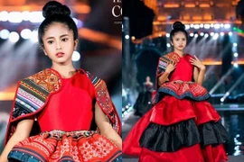 "Tiểu H'Hen Niê" xưa gánh củi kiếm sống giờ làm người mẫu nhí