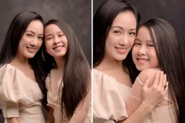 Thừa hưởng gen của mẹ, con gái nữ BTV Hoài Anh xinh đẹp miễn chê