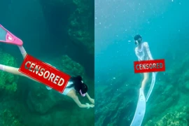 "Trào lưu khoe thân" mới khiến người xem phải “đỏ mặt”