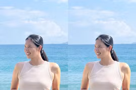 Ánh Viên nhận "100 điểm" từ netizen cho ảnh đi biển