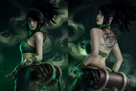 Cosplay tướng LMHT, "hot girl má lúm" gây ấn tượng cực mạnh