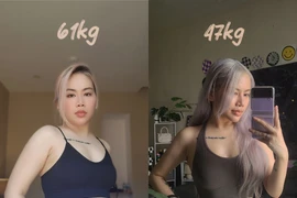 Giảm ngoạn mục 14kg, gái xinh Hà thành khoe vòng eo đâu ra đấy