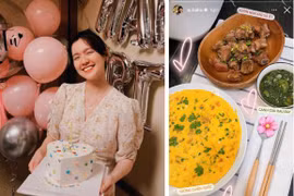 “Nàng thơ” nhà Sơn Tùng M-TP khoe mâm cơm, netizen khen hết lời