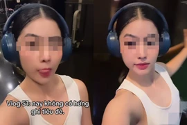 Đi tập gym gái xinh gây nhức mắt vì "thả rông" vòng 1