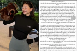 Trở lại MXH, Phạm Như Phương xóa bài xin lỗi về drama "phông bạt"