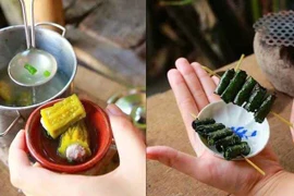 Cô gái miền Tây và thú vui làm món ăn dân dã siêu bé
