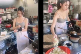 "Hot girl bán cơm rang" được dân mạng bàn tán xôn xao là ai?
