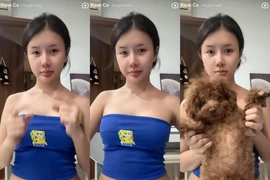 Tiktoker Xuân Ca lộ mặt mộc, có khác với dung nhan khi lên mạng?
