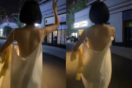 Ngao ngán với hội chị em mặc đồ ngủ hở mạn sườn dạo phố