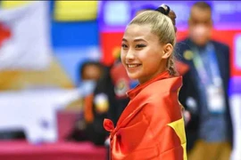 Nữ VĐV TDDC Việt Nam nỗ lực đổi màu huy chương SEA Games