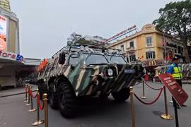 Mãn nhãn dàn khí tài hiện đại của lực lượng Công an nhân dân 