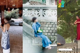 Tạo dáng ở chùa, sống ảo nhưng đừng quên đem “ý thức“