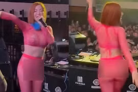 Nữ DJ hot nhất Hàn Quốc diện đồ xuyên thấu gây tranh cãi