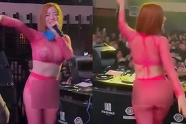 Nữ DJ hot nhất Hàn Quốc diện đồ xuyên thấu gây tranh cãi