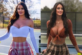 “HLV quyến rũ nhất” tại Australian Open khoe vòng 1 phồn thực