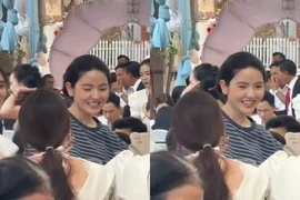 Chu Thanh Huyền đi ăn cỗ ở quê bị “bà hàng xóm” lén quay