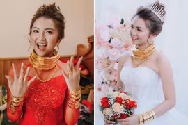 Cô dâu Ninh Thuận "đeo vàng đỏ người" 4 năm giờ ra sao?