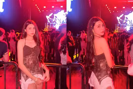 Diện áo đồ "mát mẻ", Hạt Dẻ khiến tất cả bất ngờ