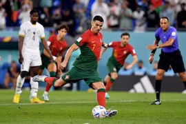 Bruno Fernandes có cú đúp kiến tạo, Bồ Đào Nha vượt qua Ghana