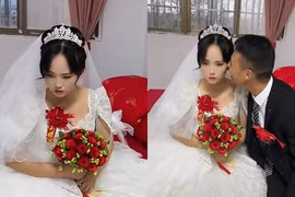 Biểu cảm của cô dâu khi biết sính lễ của nhà trai gây bão