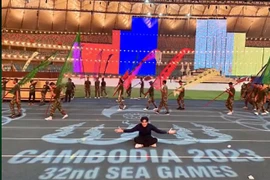 Toàn cảnh SVĐ Morodok Techo trước giờ khai mạc SEA Games 32