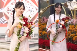 Mai Ngọc lộ bụng bầu được khen ngoại hình ngày càng xinh