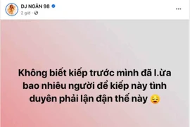 Ngân 98 bất ngờ đăng đàn than thở chuyện tình duyên lận đận