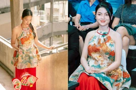 Netizen phát hiện Ánh Viên "đụng hàng" vợ Quang Hải