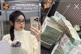 Bạn gái Vũ Văn Thanh "flex" thu nhập, chị em xin vía cực mạnh