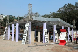 Không gian văn hóa Hồ Văn “thay áo mới” đón Hội chữ Xuân