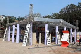 Không gian văn hóa Hồ Văn “thay áo mới” đón Hội chữ Xuân