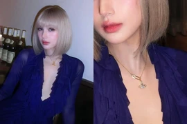 Xoài Non khoe thềm ngực lấp ló, netizen soi chi tiết đặc biệt