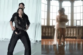 "Đu trend" khiêu vũ của Hoa hậu Thanh Thuỷ, Louis Phạm gây bão