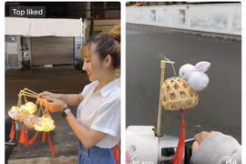 Đèn lồng thỏ giỏ tre hot trend mùa trung thu này có gì đặc biệt?