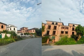 Biệt thự triệu đô Nam An Khánh...hoang tàn phơi sương