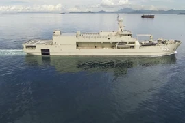 Indonesia cho nhập biên tàu đổ bộ tự thiết kế thứ ba