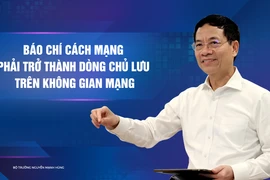 Báo chí Cách mạng phải trở thành dòng chủ lưu trên không gian mạng