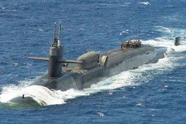 Tàu ngầm Mỹ chứa cả kho Tomahawk tới sát nách Trung Quốc tập trận