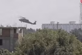 Trực thăng tuyệt mật Mỹ dùng tiêu diệt Bin Laden xuất hiện tại Kabul