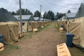 Hé lộ doanh trại đóng quân của lính đánh thuê Wagner tại Belarus