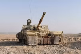 Xe tăng Nga "độ" giáp độc để tránh tên lửa Mỹ