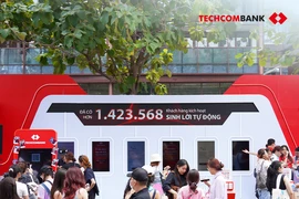 Khách hàng Techcombank được check-in sớm cùng các anh trai vượt ngàn chông gai