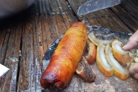 Độc đáo đặc sản Da trâu thối của đồng bào Tây Bắc